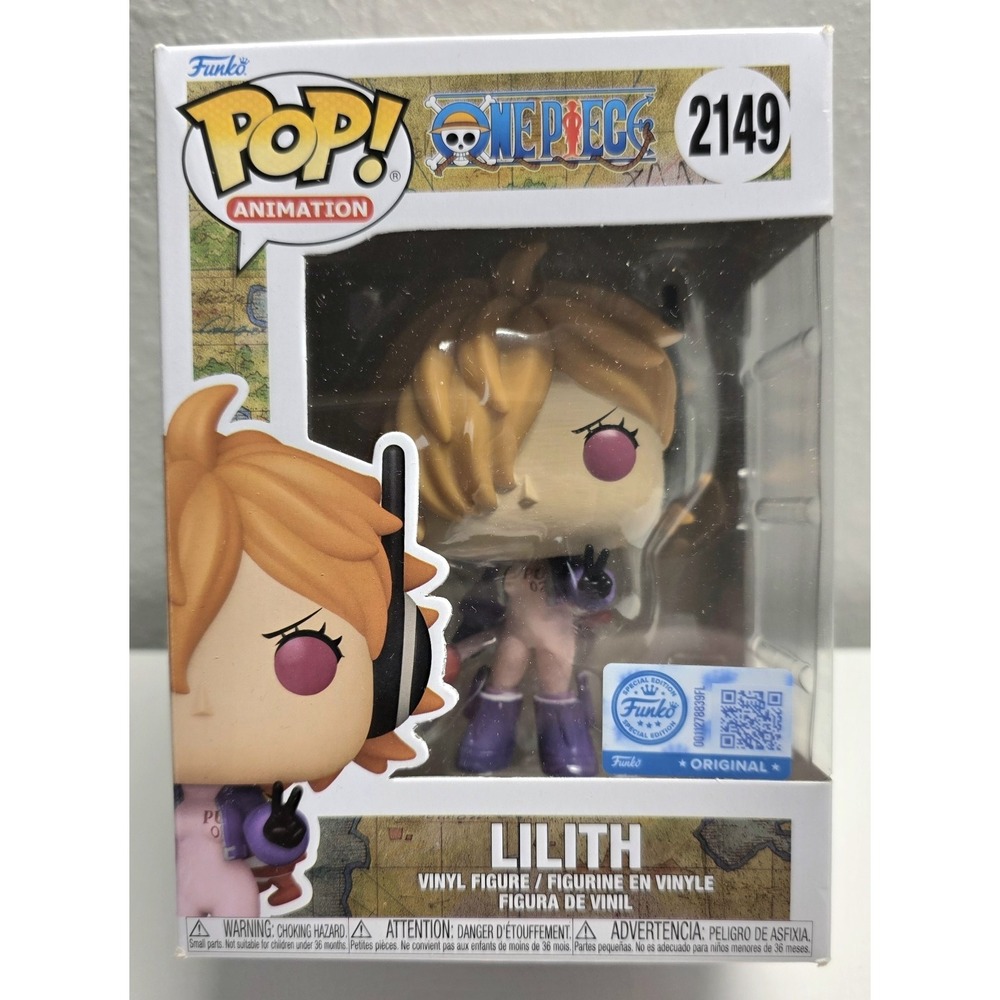 Funko Pop One Piece Lilith With Bubble Gun Funko Exclusive #2149